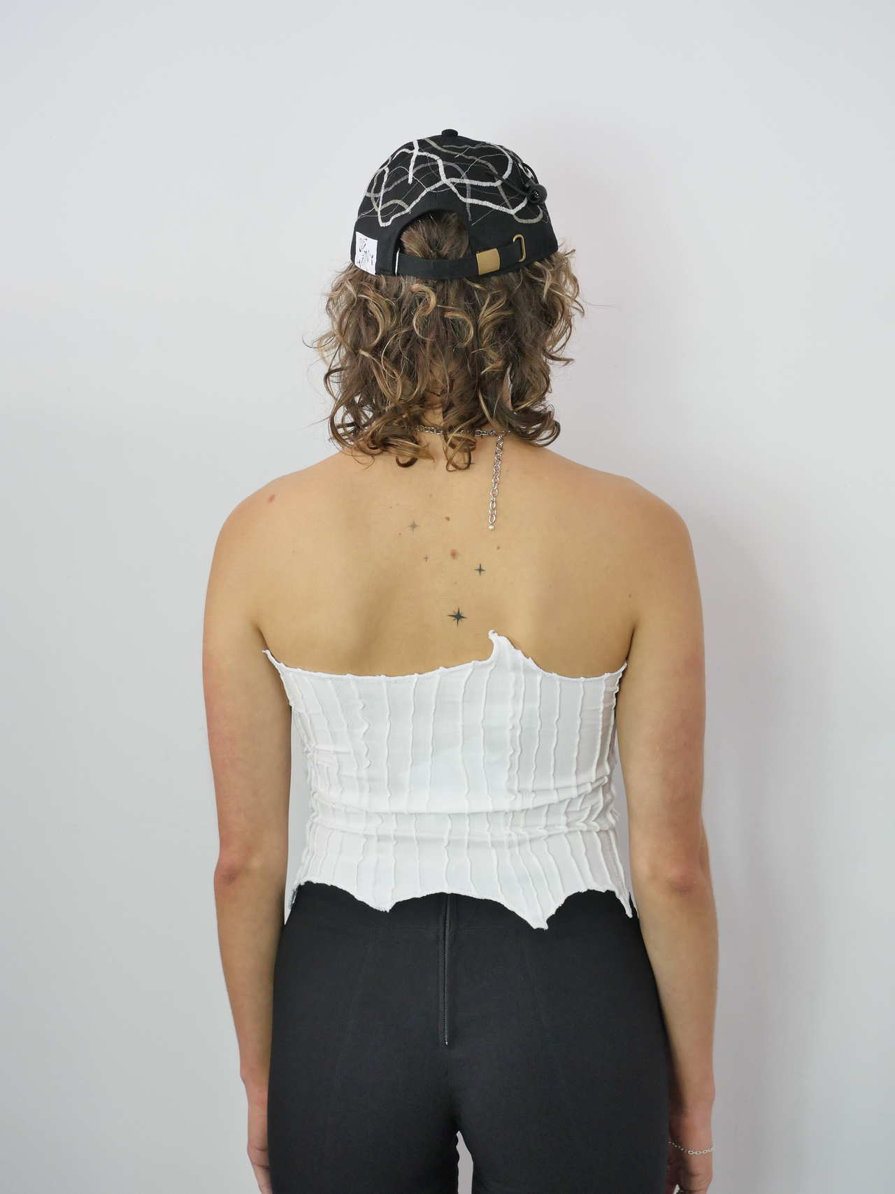 Scraps Corset White