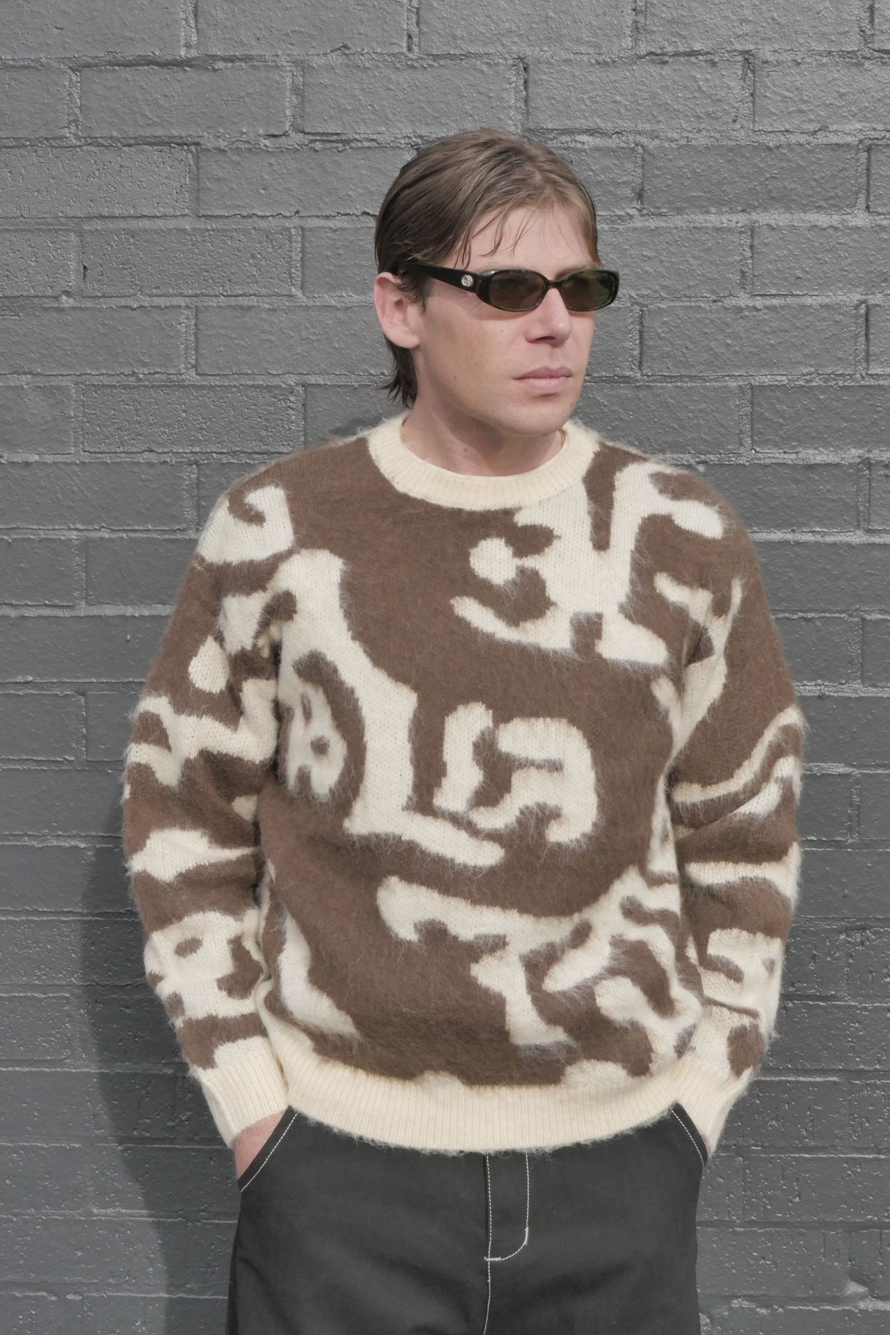 Seeker Mohair Crewneck