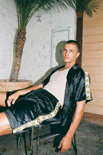 Basketball shorts | Black Satin