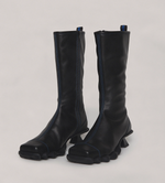 RANGE BOOTS BLACK / BLUE STITCH