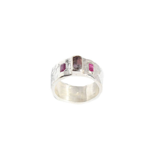 Tourmaline Ruby Cuff Ring