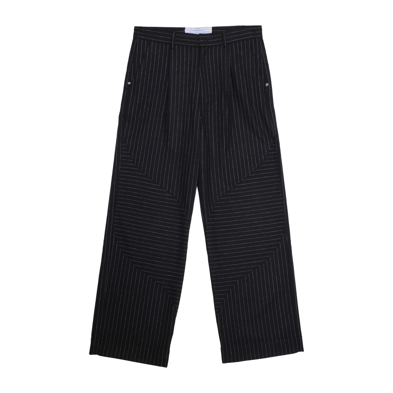 Pinstripe Wool Pant