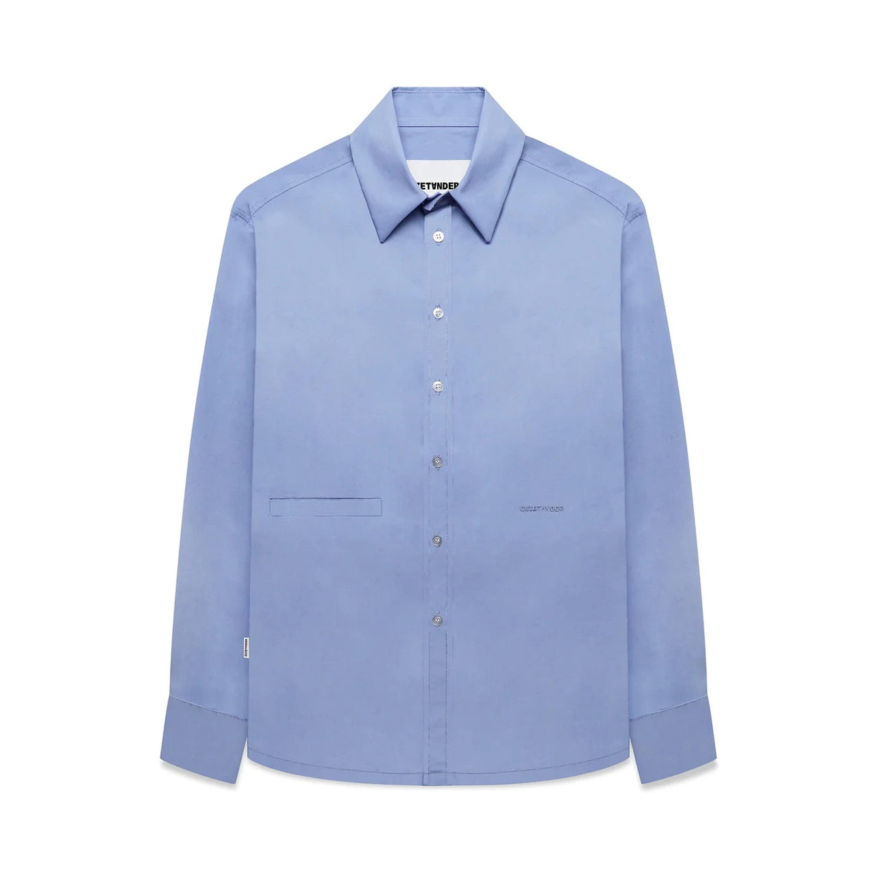Monogram Oxford Shirt | Cornflower Blue