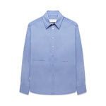 Monogram Oxford Shirt | Cornflower Blue