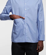 Monogram Oxford Shirt | Cornflower Blue