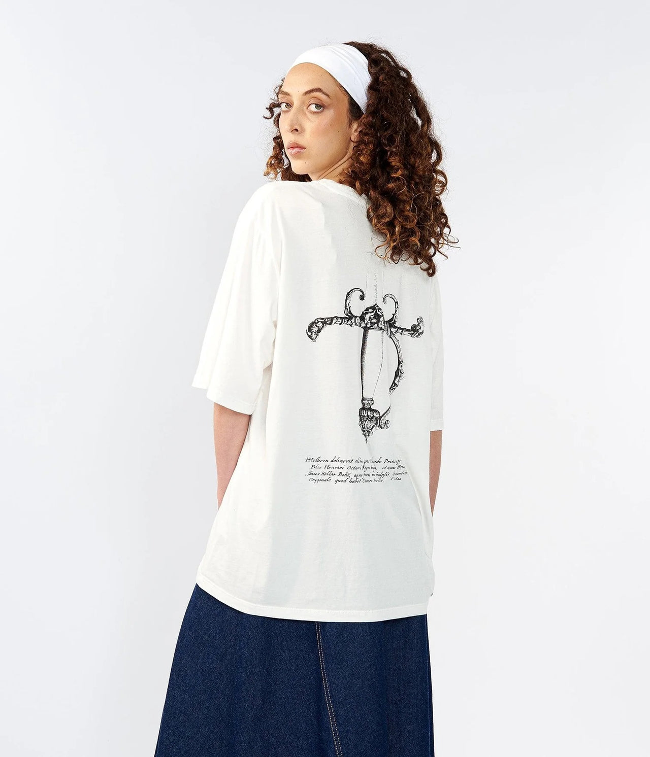 Two of Swords Tee | White