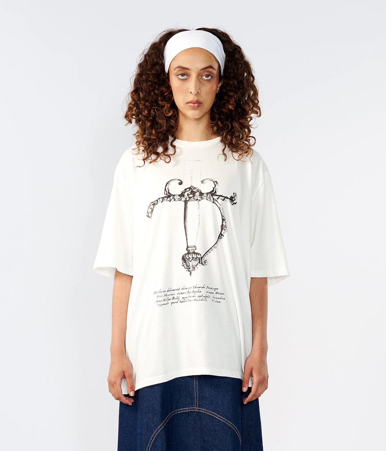 Two of Swords Tee | White